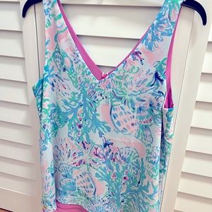 Women’s size small reversible Lilly Pulitzer tank top